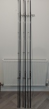 3 X Greys X-Flite Plus 50 12' 3.0 TC Carp Fishing Rods Tackle