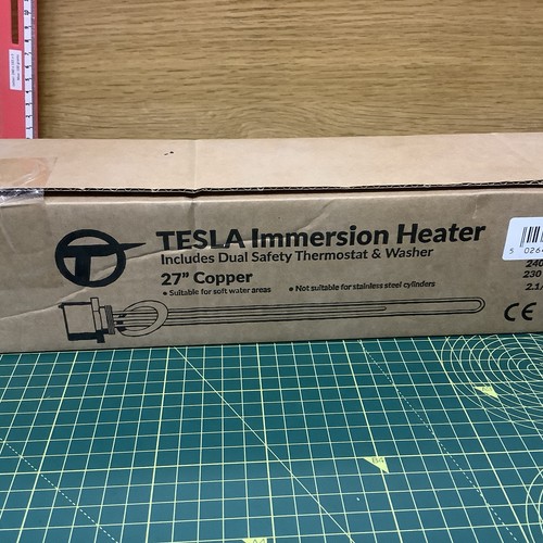 Tesla immersion heater pocket - tesla,