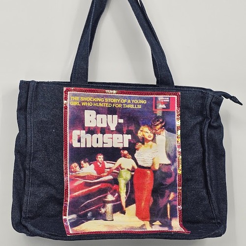 Y2k denim tote - y2k, boy