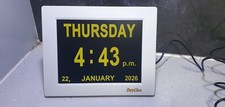 Digital calendar clock (Ideal