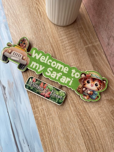Personalised cute safari