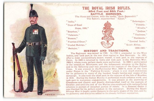 Royal irish rifles 83rd 86th - 83rd,