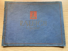 Raleigh 1936 catalogue. Superb 32 page colour book with wonderful period photos.