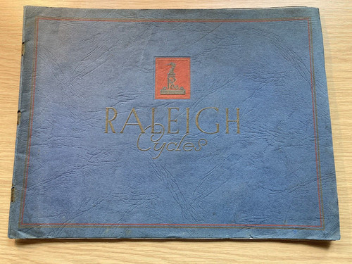 Raleigh 1936 catalogue - ., superb