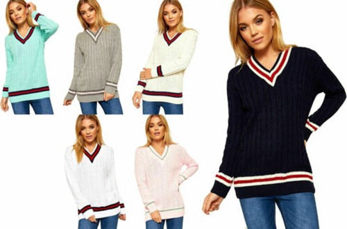 Women cable knitted neck - cable,