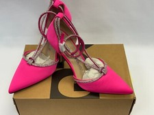 Kurt Geiger Women's Addison Satin Courts - Fuschia, B78-S01