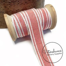 25mm No.5 Striped Linen