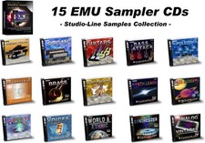 15 CD,s EMU-ESI sample CDs