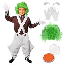 Kids oompa loompa costume set - kids,