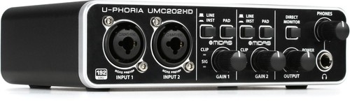 Behringer umc202hd audiophile - umc202hd,