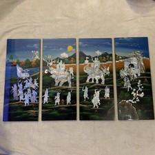 Vintage Mother of pearl wall