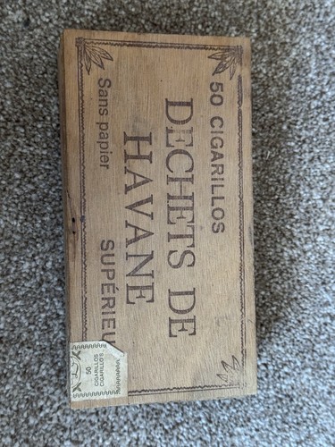 Vintage cigarillos cigar box - vintage,