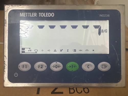 Mettler toledo scales ind236 - toledo,