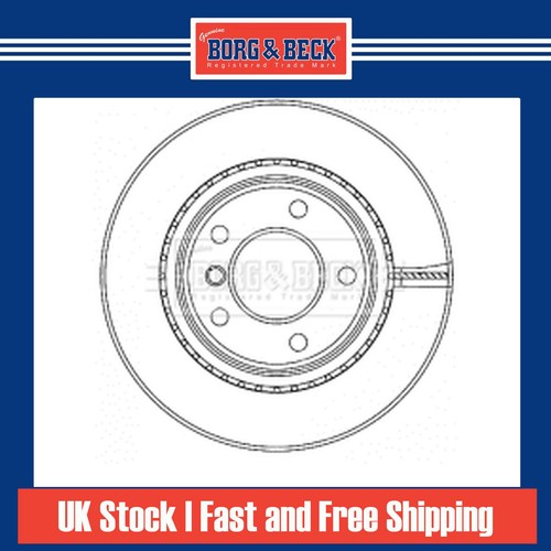 Brake discs pair - pair, for