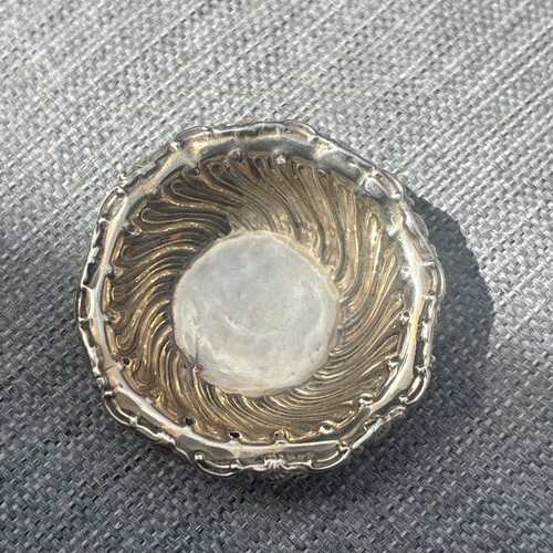 Silver salt dish birmingham - dish,