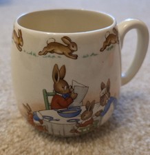 Royal Doulton Bunnykins Vintage Mug English Bone China