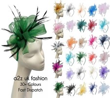 Women Fascinator Sinamay