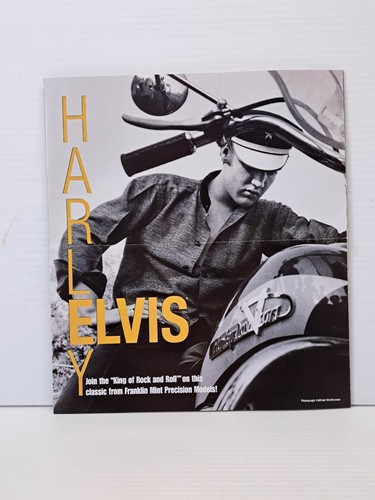 Franklin mint brochure elvis - mint,
