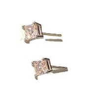 9 ct gold  square pink