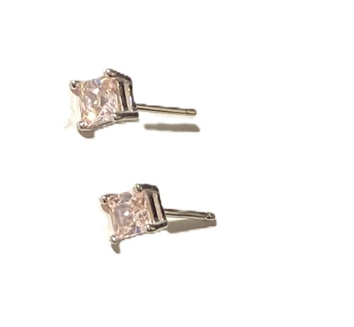 Gold square pink - gold,