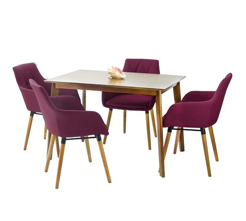 Piece dining set 4 modern - dining, set,