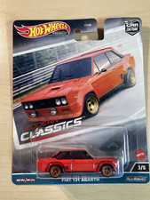 Hot wheels Fiat 131 Abarth Modern classics on Real Riders new on card from 2021