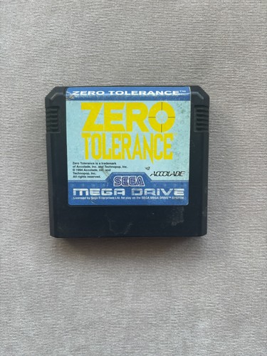 Zero tolerance sega - zero,
