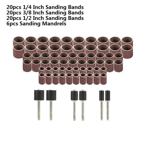 Pcs sanding bands drum - 66,