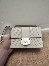 Jimmy Choo Locket Crossbody Beige and Studded Leather Bag