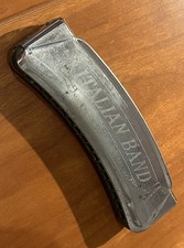 Vintage Chromonica Harmonica Italian Band  Made In Italy By Mancini Pesaro Rare