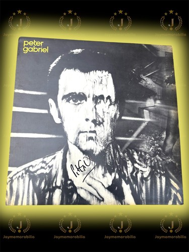 Signed peter gabriel - signed, melts