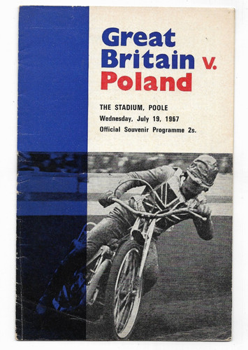 Speedway programme july - programme,