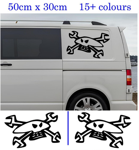 Guy martin skull sticker - guy,