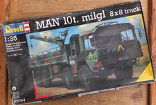 REVELL 03044 - GERMAN NATO MAN 10T MILGL 8x8 MILITARY TRUCK & CRANE - 1/35 KIT
