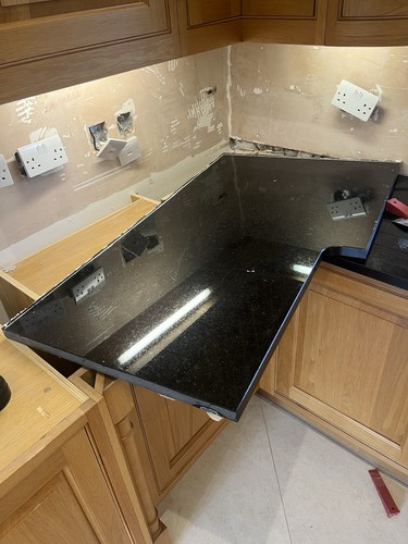 Black star galaxy granite - star,