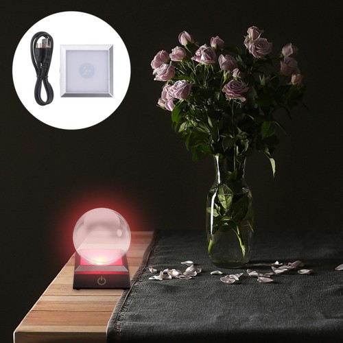 Crystal statue lighted - crystal,