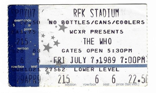 The who washington - the,