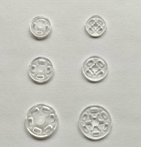 Plastic sew snap fasteners - sew-on,