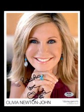 Olivia Newton John PSA DNA Coa Signed 8x10 Photo Autograph
