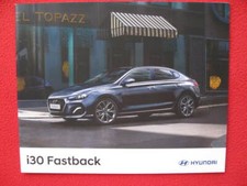 HYUNDAI  i30 Fastback 30-Page 01/2018 UK Sales Brochure.  