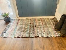 Grey Chindi Rug - Recycled