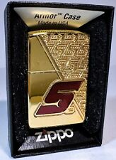 Very Rare Snap On Gold Plated Zippo Lighter Armored Case