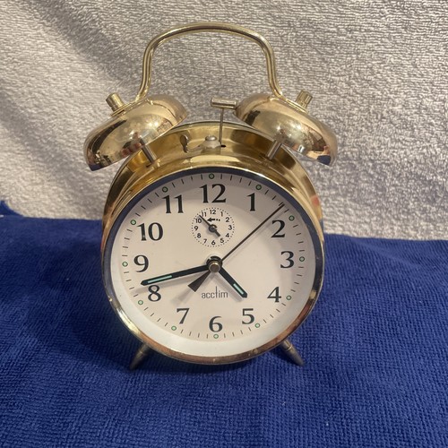 Acctim saxon double bell alarm - bell,