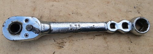 Vintage britool d72 ratchet - vintage,