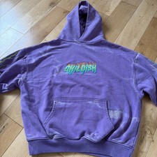 Childish Hoodie Purple Green