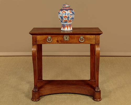 Antique small french - french, walnut