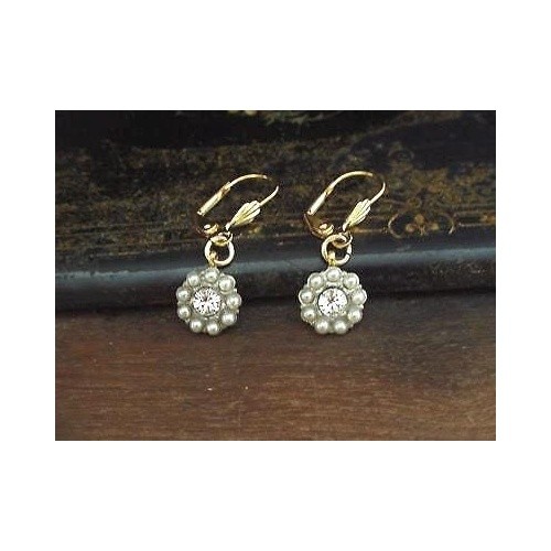 Vintage clear crystal - vintage, seed