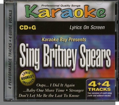 Karaoke sing britney - cd+g,