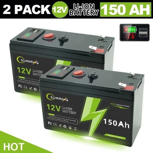 Lifepo4 12v 150ah rechargeable - lifepo4,