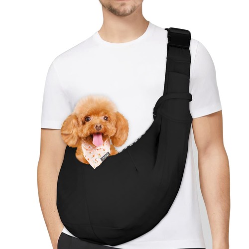 Puppy sling dog - dog, sling,
